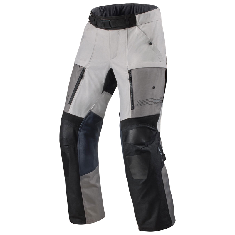 Pantaloni da moto Revit Sand 5 H2O argento-nero