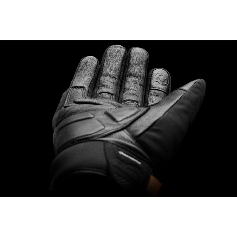 Guanti da moto da donna Furygan Jet Lady All Season D3O® Evo nero-bianco