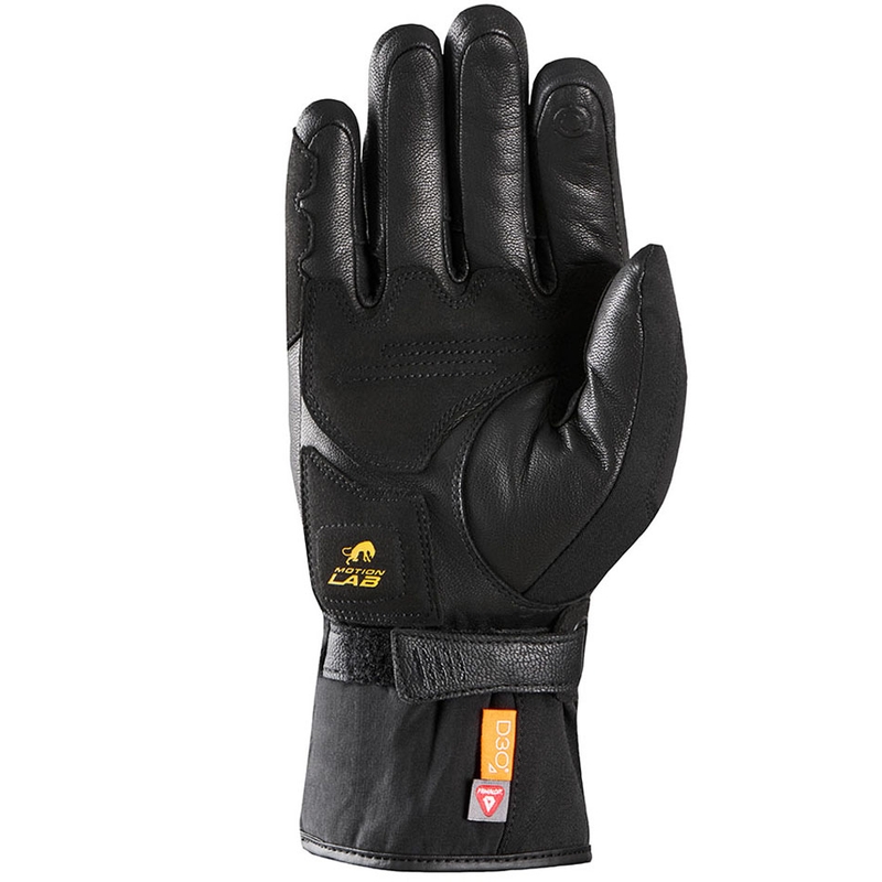 Guanti da moto da donna Furygan Oslo D3O® PrimaLoft® Lady nero-oro