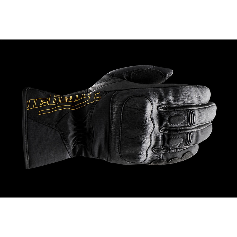 Guanti da moto da donna Furygan Oslo D3O® PrimaLoft® Lady nero-oro