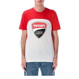 Maglietta Ducati Badge rosso-bianco