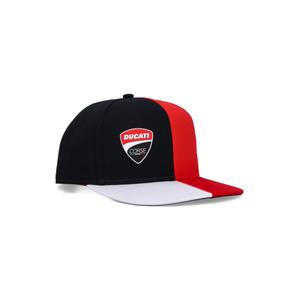 Ducati Flat Cap rosso-nero-bianco