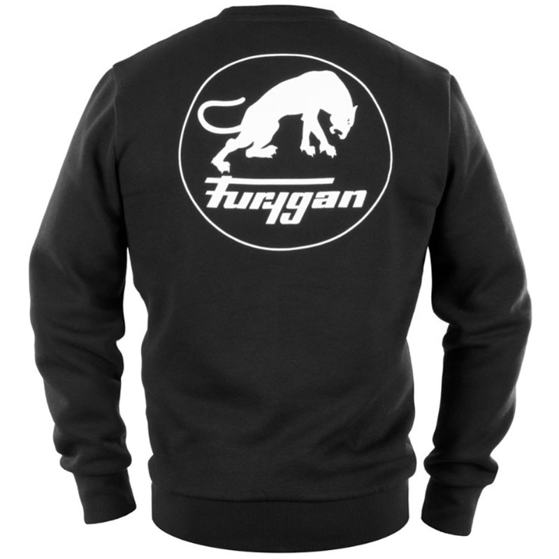 Felpa Furygan Corpo nera-bianca