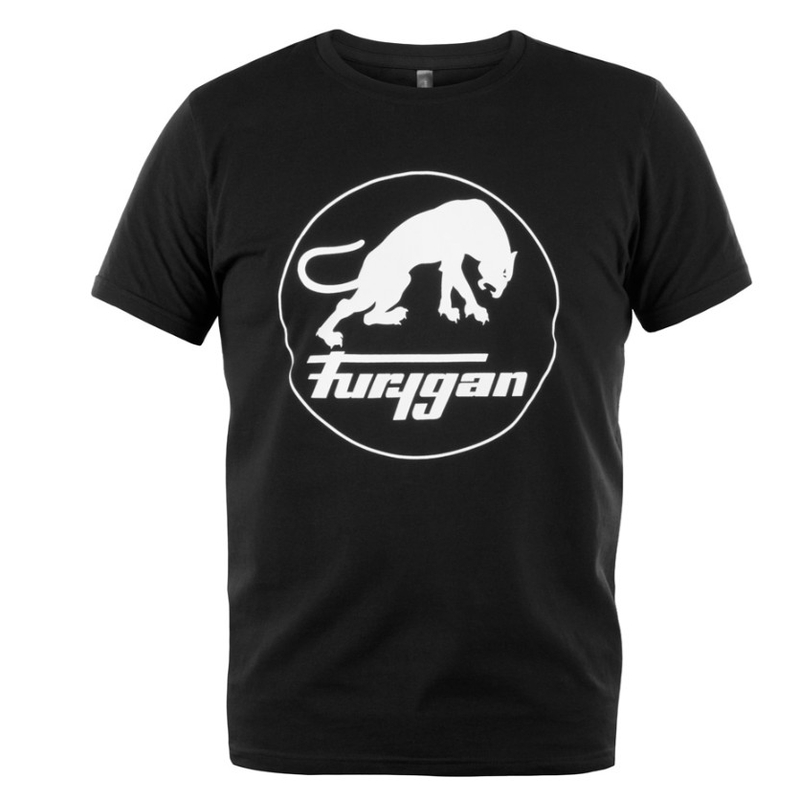 T-shirt con logo Furygan Corpo TS nero-bianco