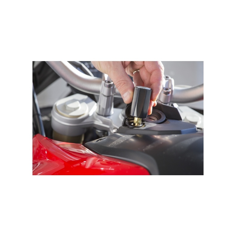Adattatore DIN da presa piccola moto a presa auto