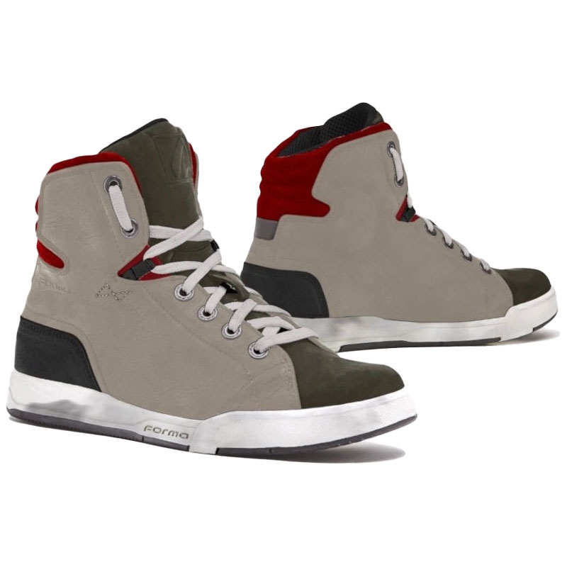 Stivali da moto Forma Swift Dry beige-marrone