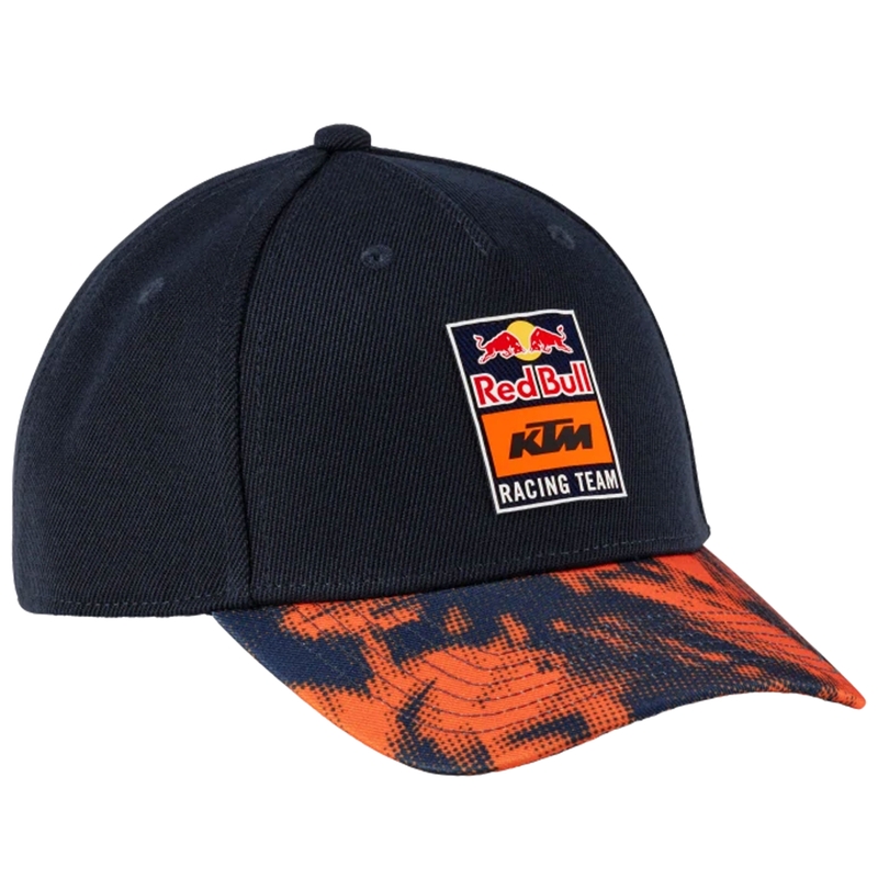 KTM Grid Cap per bambini blu-arancione