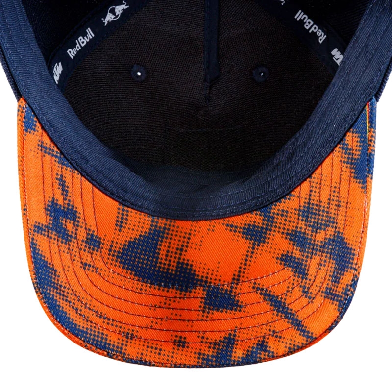 KTM Grid Cap per bambini blu-arancione