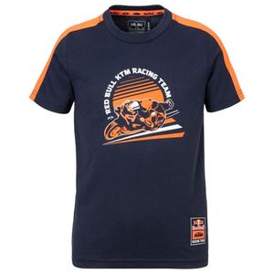 Maglietta per bambini KTM Red Bull Racing Grid Blu-Arancione