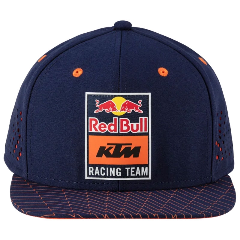 KTM Red Bull Racing Grid Flat Cap blu-arancione