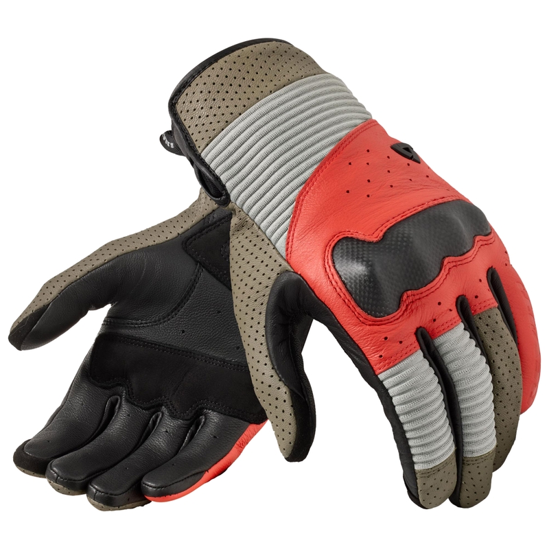 Guanti da moto Revit Lewisville Sand-Red