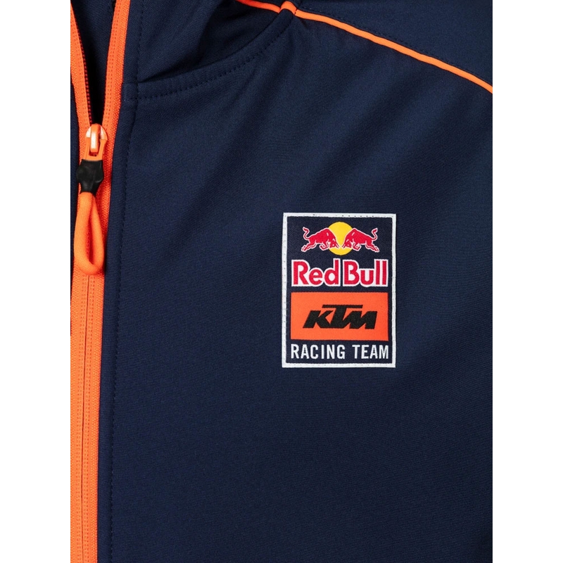 Giacca softshell KTM Red Bull Racing Grid blu-arancione
