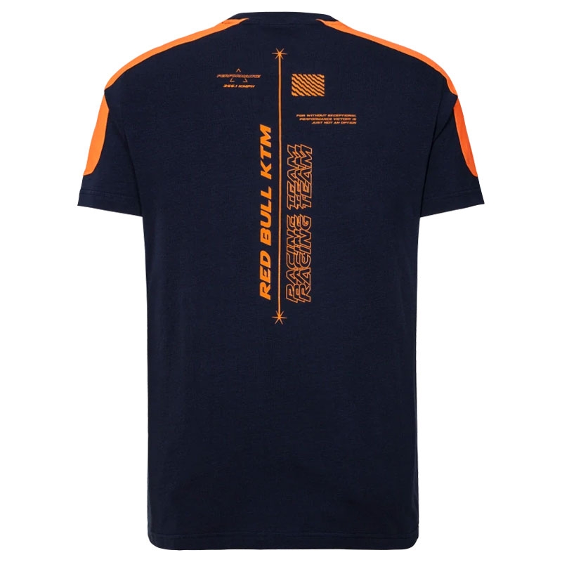 Maglietta KTM Red Bull Racing Grid blu-arancione