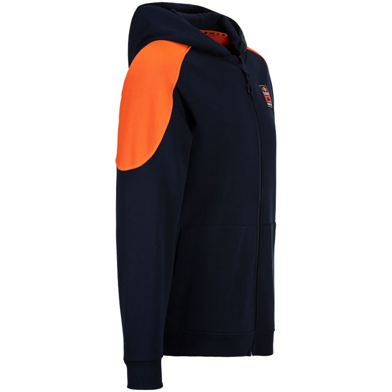 Felpa con zip KTM Red Bull Racing Grid blu scuro