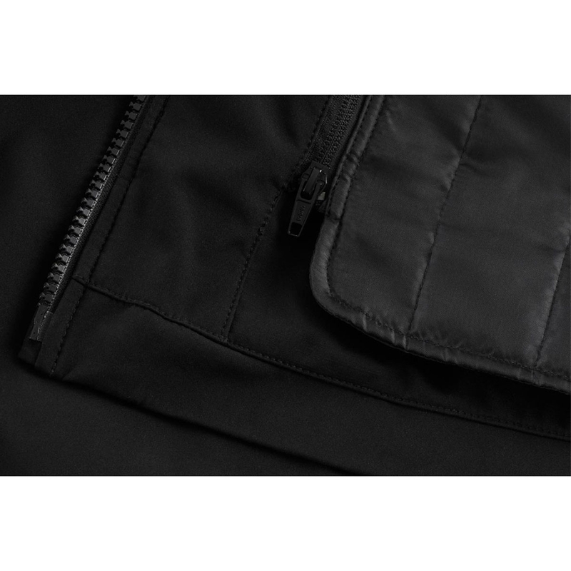 Giacca da motociclista Furygan Addax nera-verde kaki