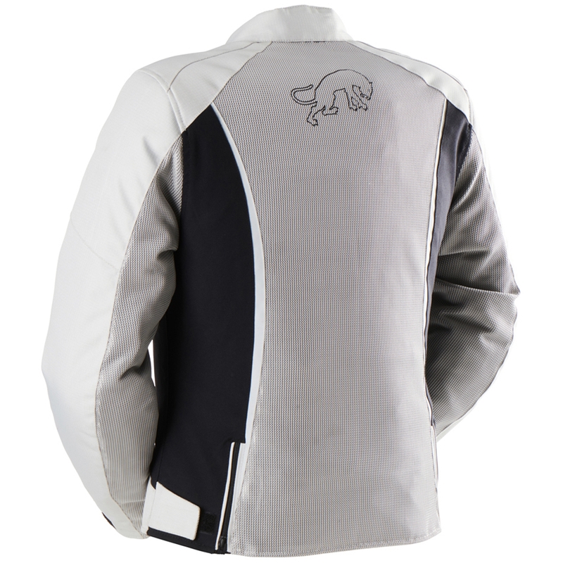 Giacca da motociclista da donna Furygan Odessa Vented 3 in 1 beige-nero