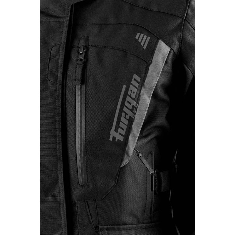 Giacca da moto da donna Furygan Apalaches Lady Evo nera-grigia