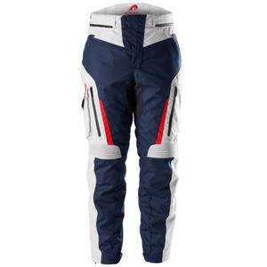 Pantaloni da motociclista Furygan Killington blu-beige-rosso
