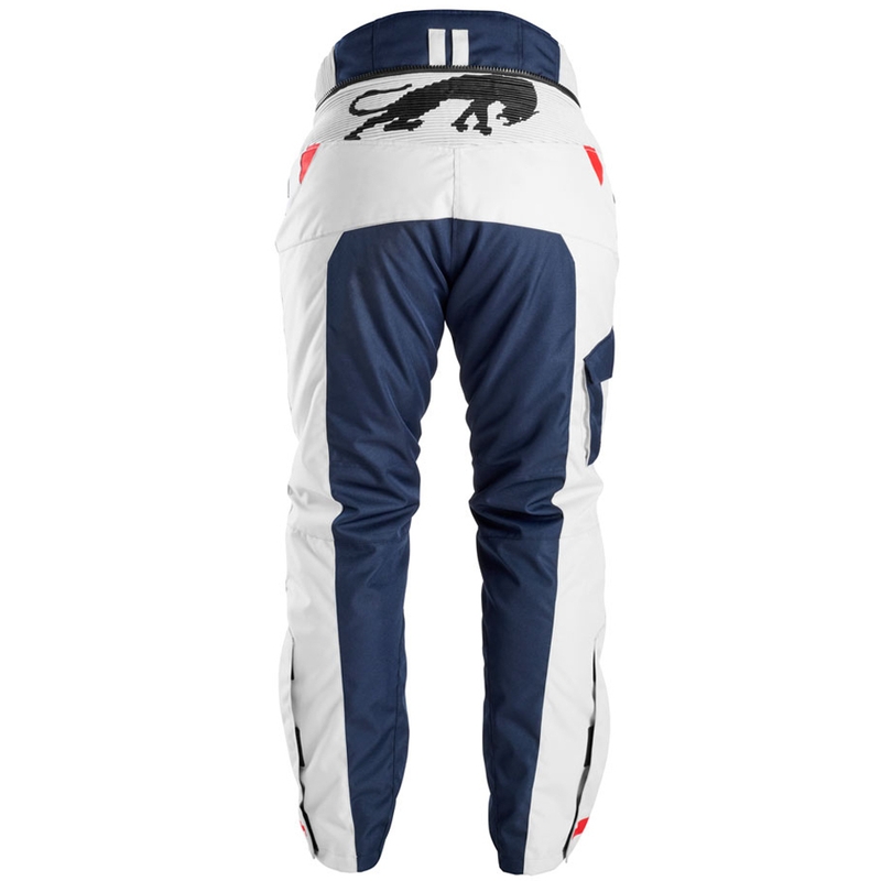 Pantaloni da motociclista Furygan Killington blu-beige-rosso