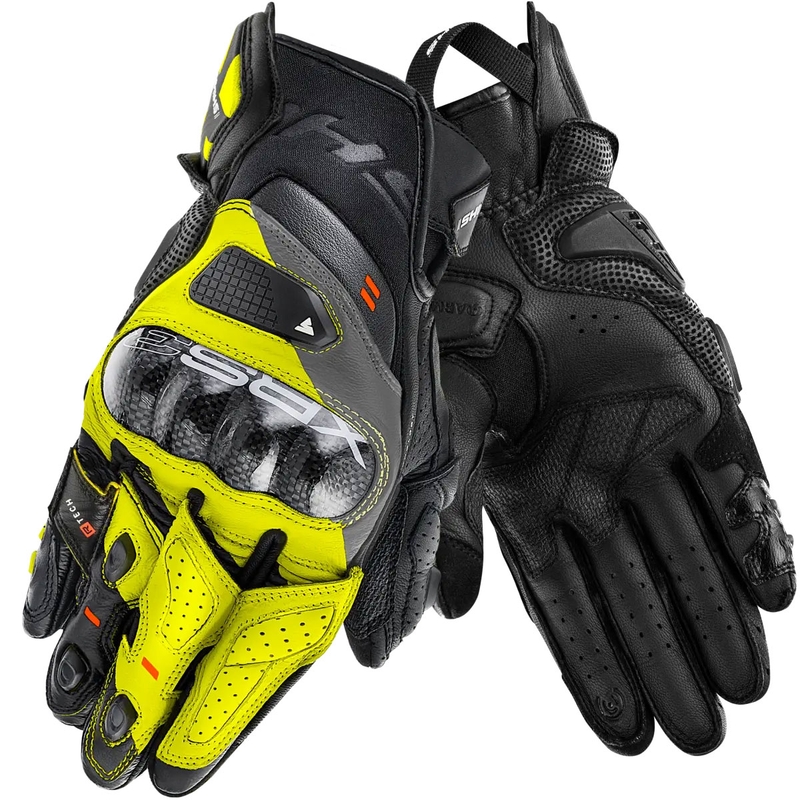 Guanti da moto Shima XRS-3 giallo fluo