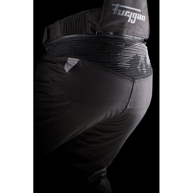 Pantaloni da motociclista Furygan Killington neri-grigi