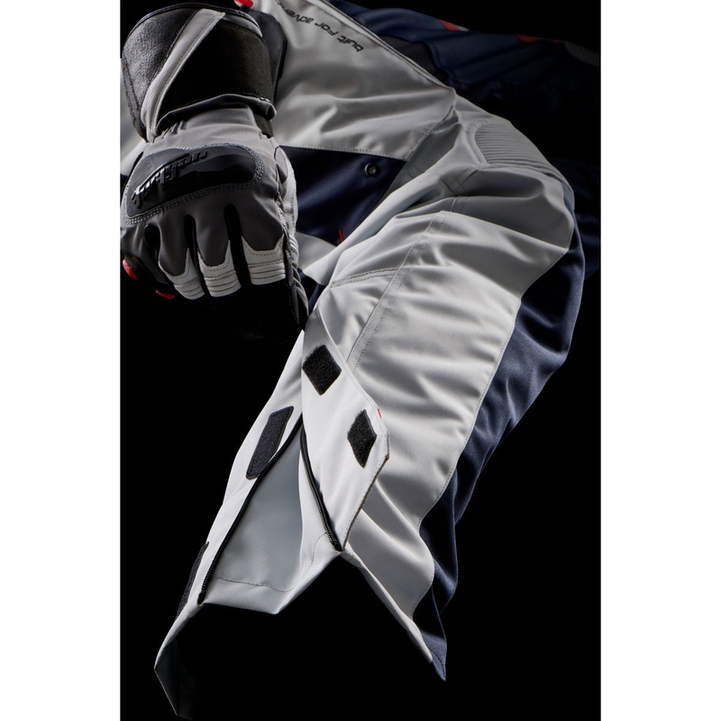 Pantaloni da motociclista da donna Furygan Killington Lady blu-beige-rosso