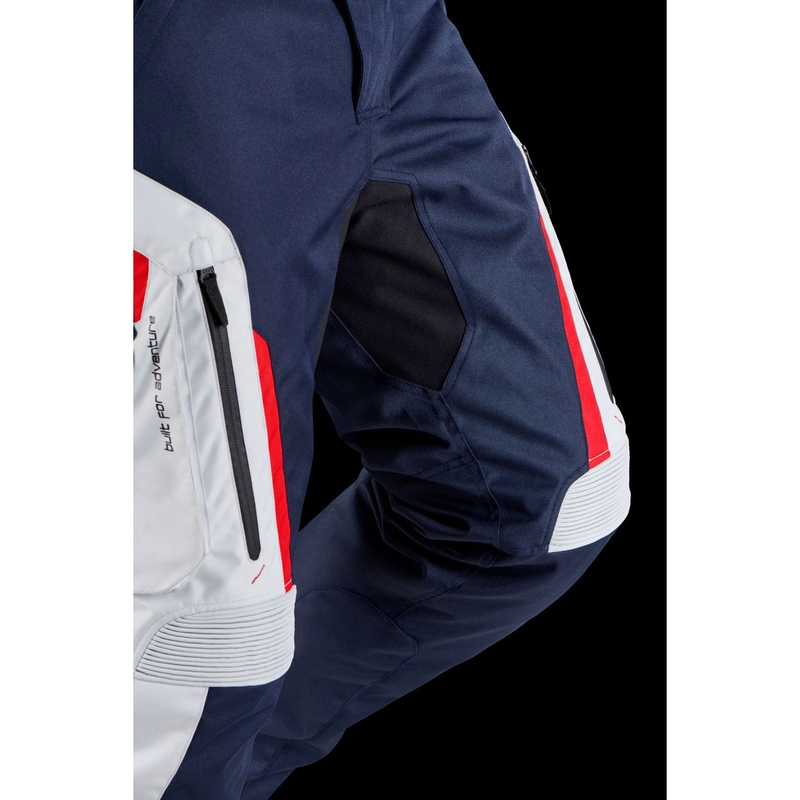 Pantaloni da motociclista da donna Furygan Killington Lady blu-beige-rosso