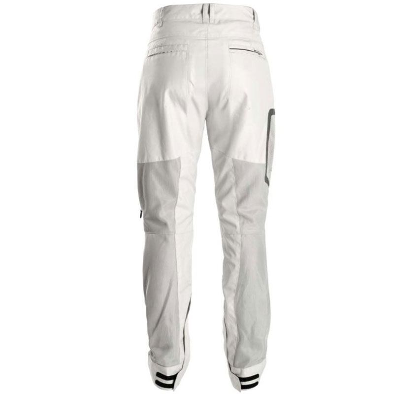 Pantaloni da motociclista Furygan Ciaran beige-grigio