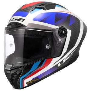 Casco integrale da moto LS2 FF805 Thunder C GP Aero Raute blu-rosso