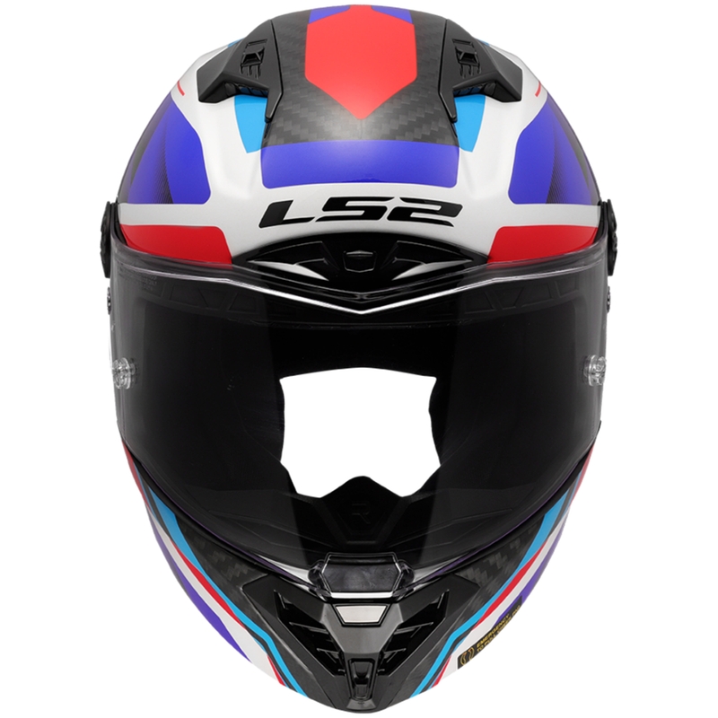 Casco integrale da moto LS2 FF805 Thunder C GP Aero Raute blu-rosso