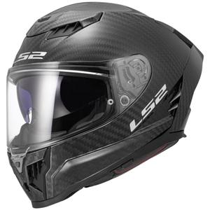 Casco integrale da moto LS2 FF807 Dragon Carbon nero opaco