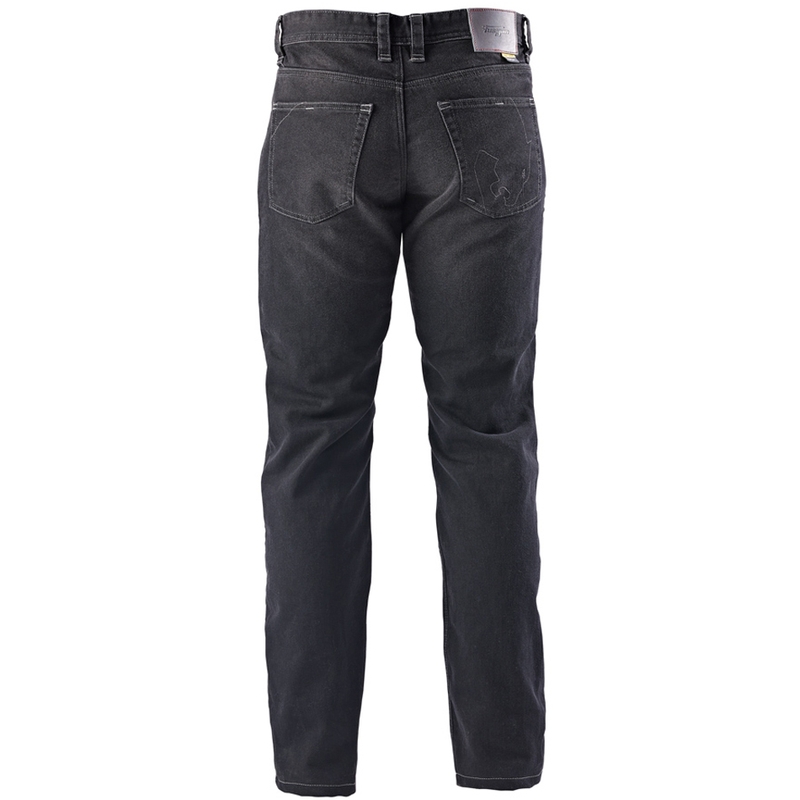 Jeans da moto Furygan D12 X Kevlar® a gamba dritta, neri