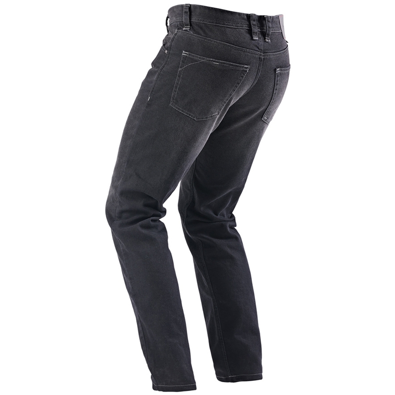 Jeans da moto Furygan D12 X Kevlar® a gamba dritta, neri