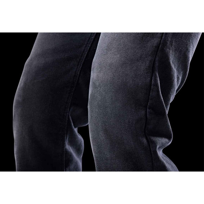 Jeans da moto Furygan D12 X Kevlar® a gamba dritta, neri