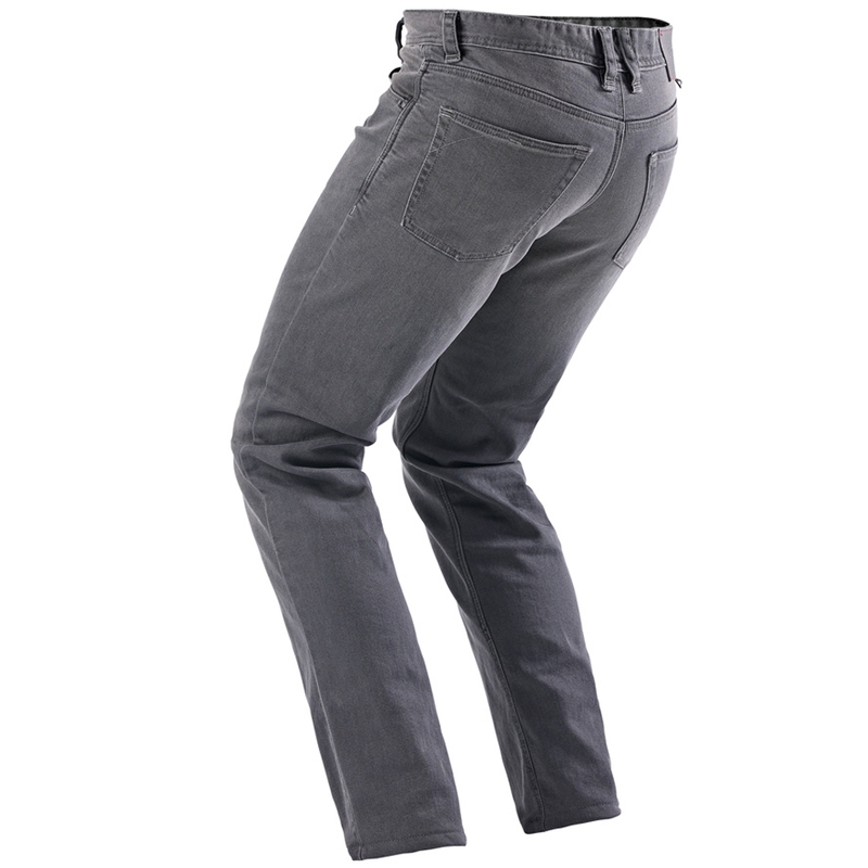 Jeans da moto Furygan D12 X Kevlar® a gamba dritta, grigi