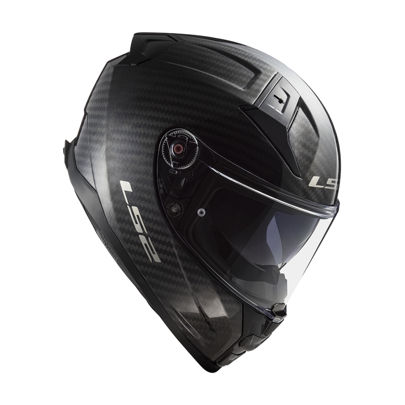 Casco integrale da moto LS2 FF811 Vector II Carbon nero opaco