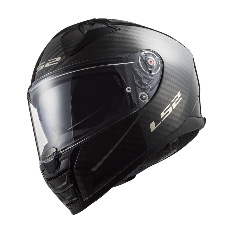 Casco integrale da moto LS2 FF811 Vector II Carbon nero opaco