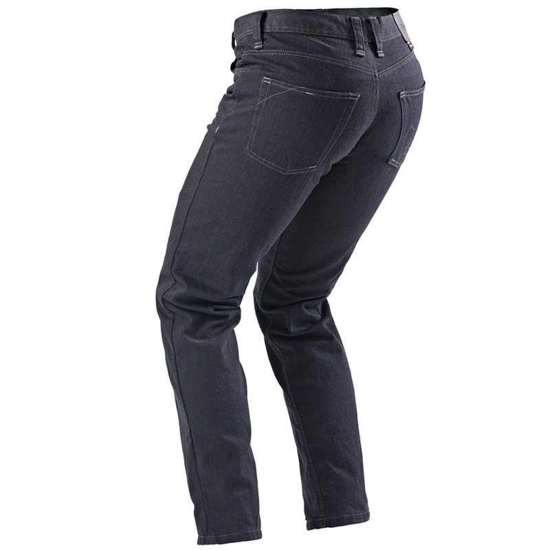 Jeans da moto Furygan K12 X Kevlar® a gamba dritta, grigio scuro