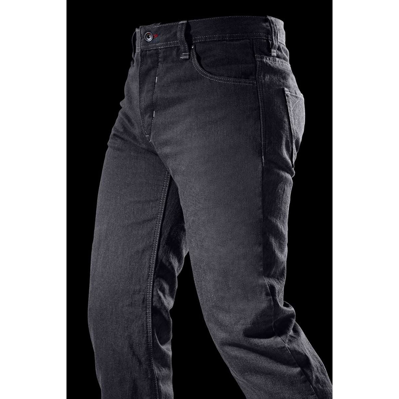 Jeans da moto Furygan K12 X Kevlar® a gamba dritta, grigio scuro