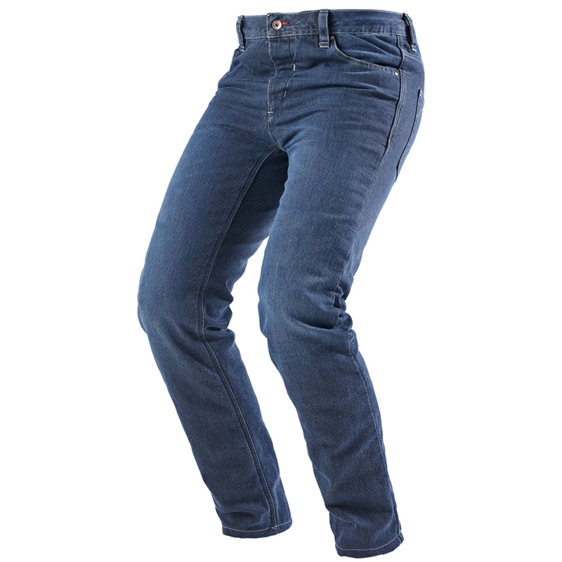 Jeans da moto Furygan K12 X Kevlar® a gamba dritta, blu