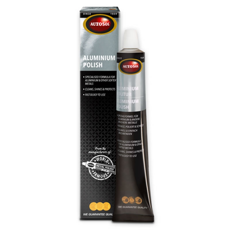 Autosol Aluminium Polish 75 ml pasta detergente e lucidante per alluminio