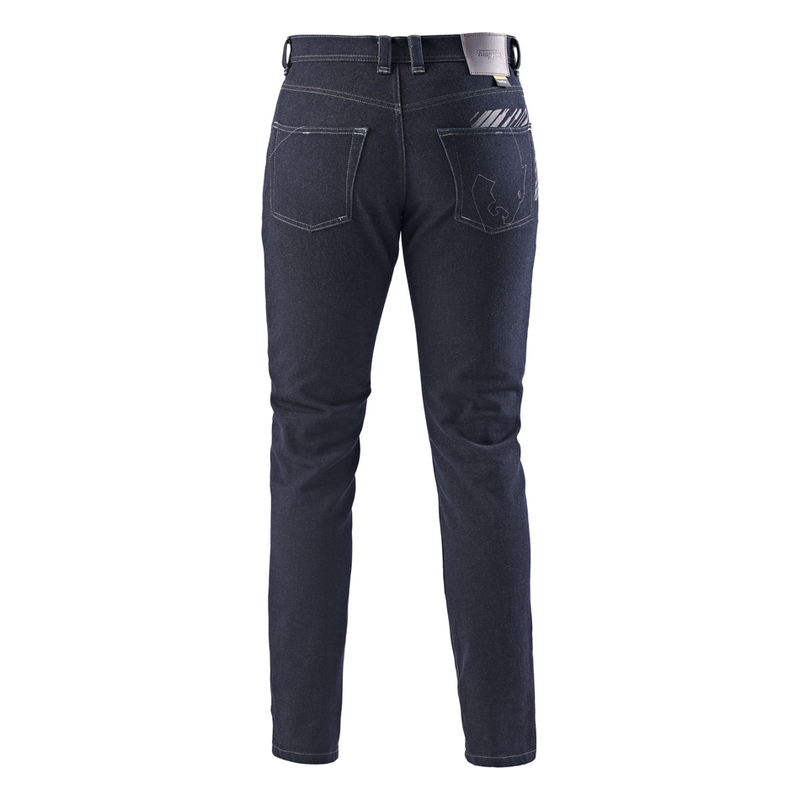 Jeans da moto slim Furygan Tyron X Kevlar® blu scuro