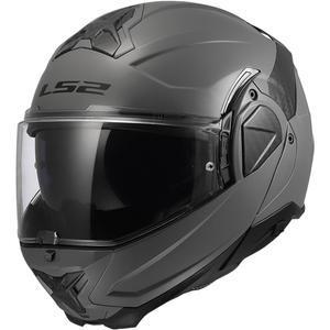 Casco moto flip-up LS2 FF910 Advant II Solid Nardo grigio