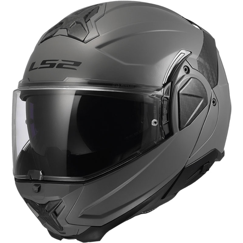 Casco moto flip-up LS2 FF910 Advant II Solid Nardo grigio