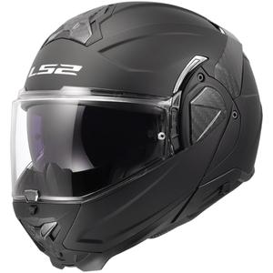 Casco moto flip-up LS2 FF910 Advant II Solid nero opaco