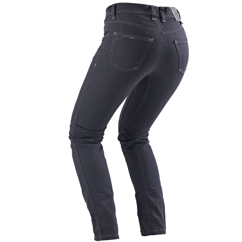 Jeans da motociclista da donna Furygan Nikita X Kevlar® Mom Fit grigio scuro