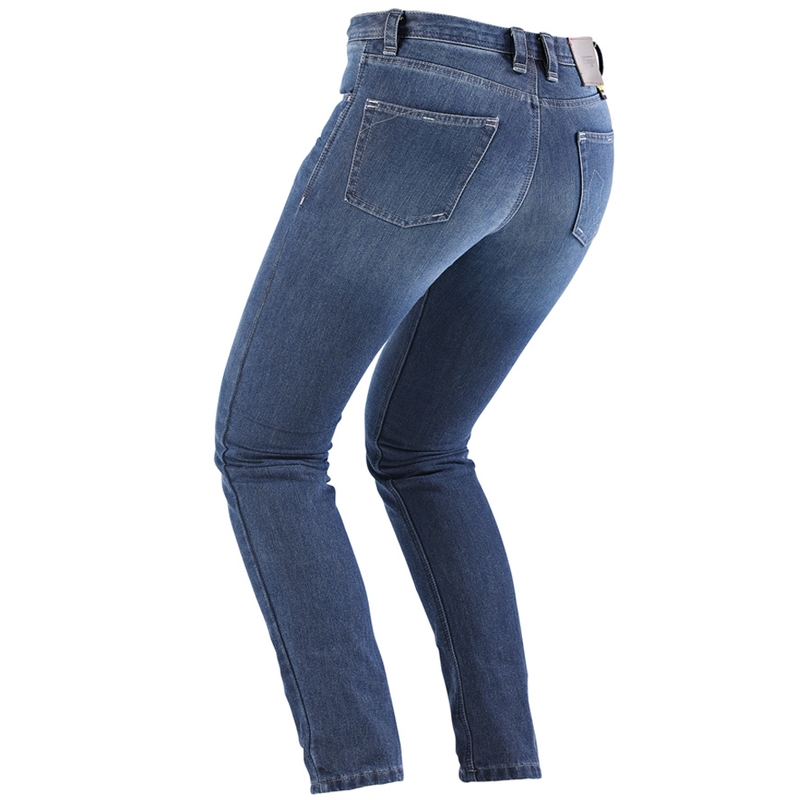Jeans da motociclista da donna Furygan Kate X Kevlar® Straight, blu