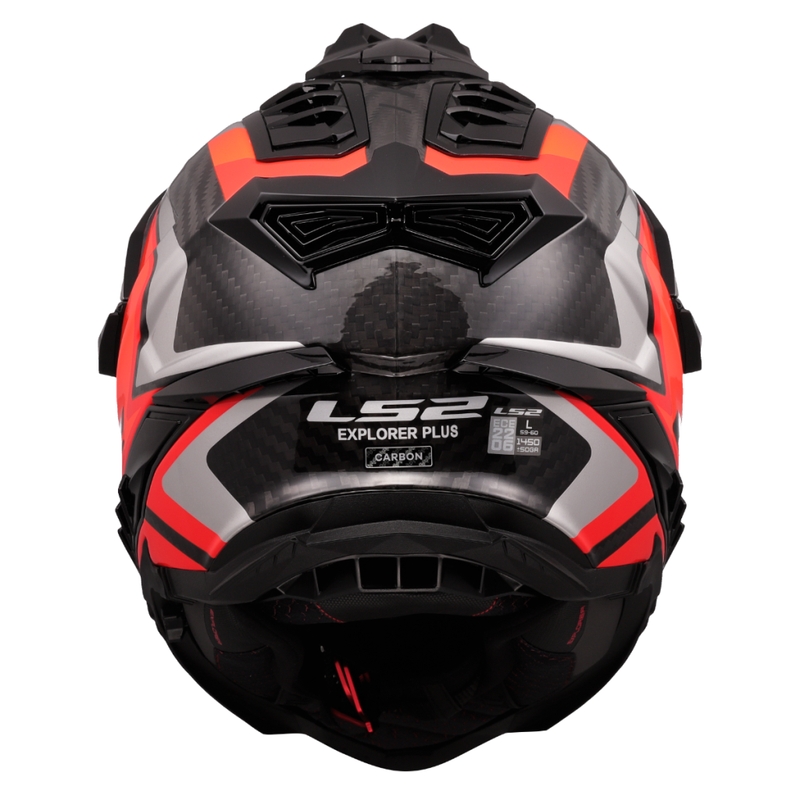Casco moto enduro LS2 MX701 Explorer C Frontier II arancione