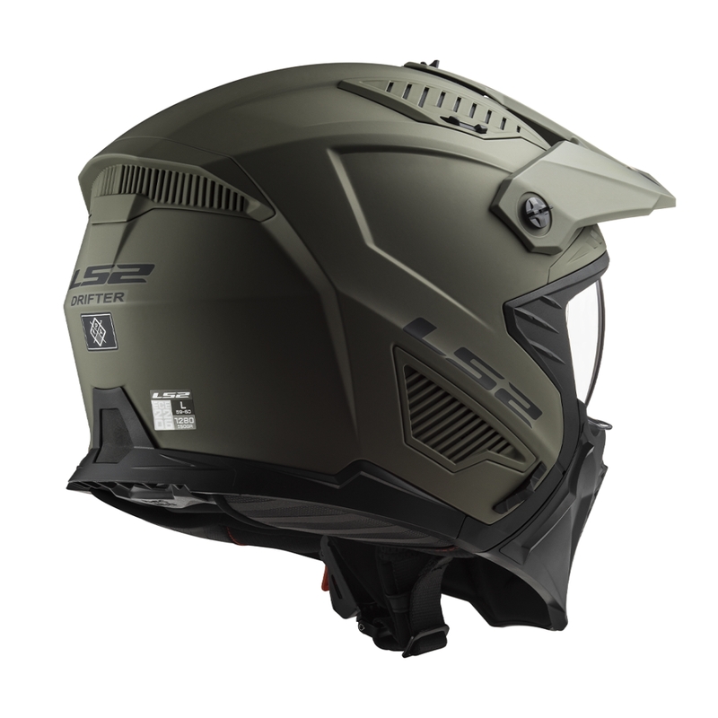 Casco moto LS2 OF606 Drifter Solid sabbia opaca