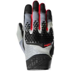 Guanti da moto Furygan Jack nero-grigio-rosso